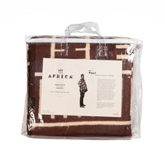 Mali - Cotton Suede Mud Cloth | Mink/Bone