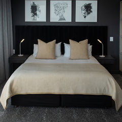 Cotton Suede - Plain Bone