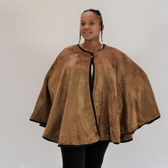Wearing Cape - Plain Caramel