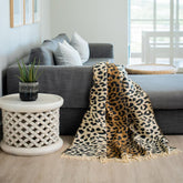 Leopard Skin | Ivory / Black