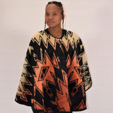 Wearing Cape - Sierra | Black/Terracota