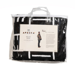 Mali - Cotton Suede Mud Cloth | Black / White