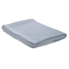 Protea Throw - Thornton | Prov Blue/Eggshell