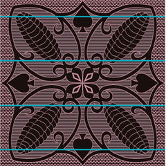 Khotso - Ntjhe Poone | Brown/Pink/Peacock