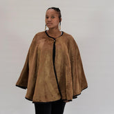 Wearing Cape - Plain Caramel