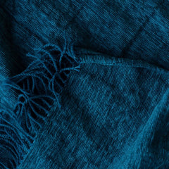 Chenille Throw - Plain Teal