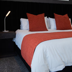 Chenille Runner - Plain | Paprika