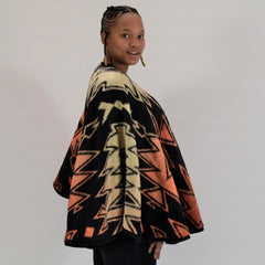 Wearing Cape - Sierra | Black/Terracota