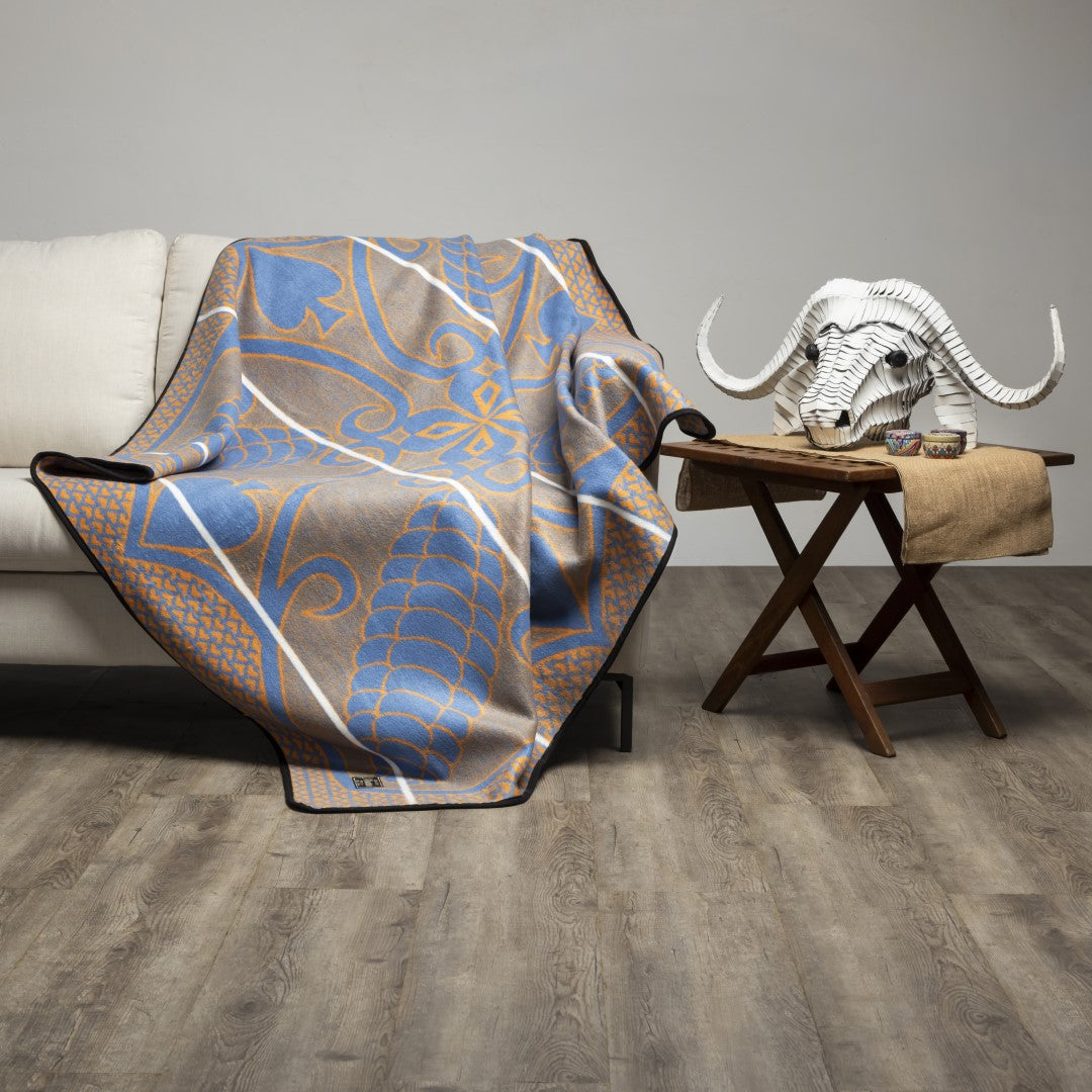 Mini Khotso - Ntjhe Poone | Cobalt/Corn/Natural