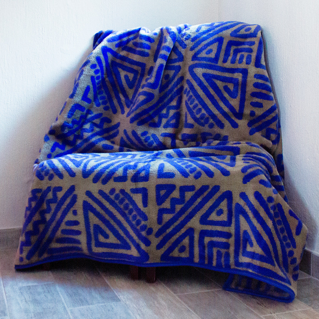 Buhle - Woodcut | Electric/Khaki
