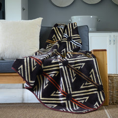 Posh -  Palazzo | Bone/Chocolate