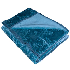 Faux Mink Bella - Plain | Blue
