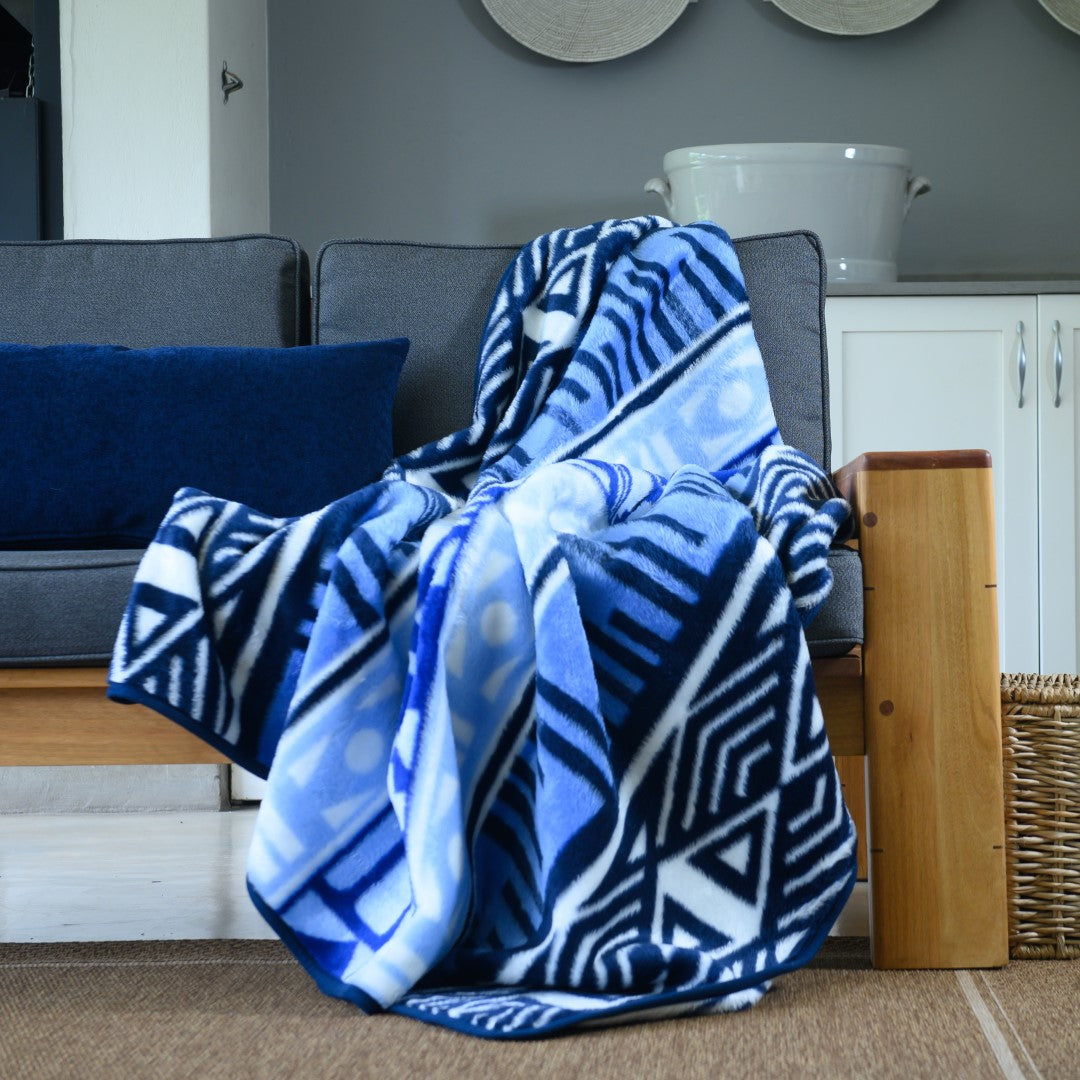 Posh - Maze | Navy/Natural