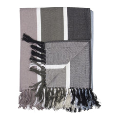 Protea Pin Stripe - Sunset | Black/Steel