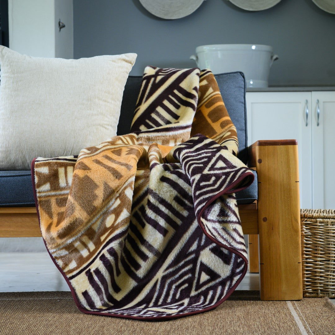 Posh - Maze | Chocolate/Ivory