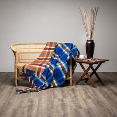 Italiano - Travel Rug | Royal/Tabacco