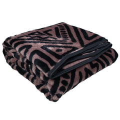 Buhle - Woodcut | Black/Mauve