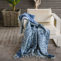 Thula Tula - Brushstrokes | Navy/Provincial Blue