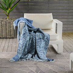 Thula Tula - Brushstrokes | Navy/Provincial Blue