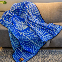 Basotho - HMQ 50 | Royal/Lt Aqua/Natural