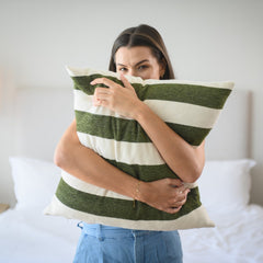 Scatter - Protea Chenille Broad Stripe | Hunter/Natural