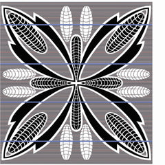 Seanamarena - Poone | Black/Natural/Cobalt