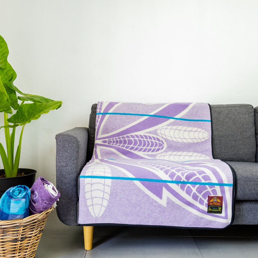 Seanamarena - Poone | Lilac/Natural/Peacock