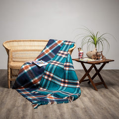 Tivoli - Travel Rug | Navy/Kingfisher