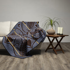 Mini Khotso - Ntjhe Poone | Brown/Cobalt/Gold.
