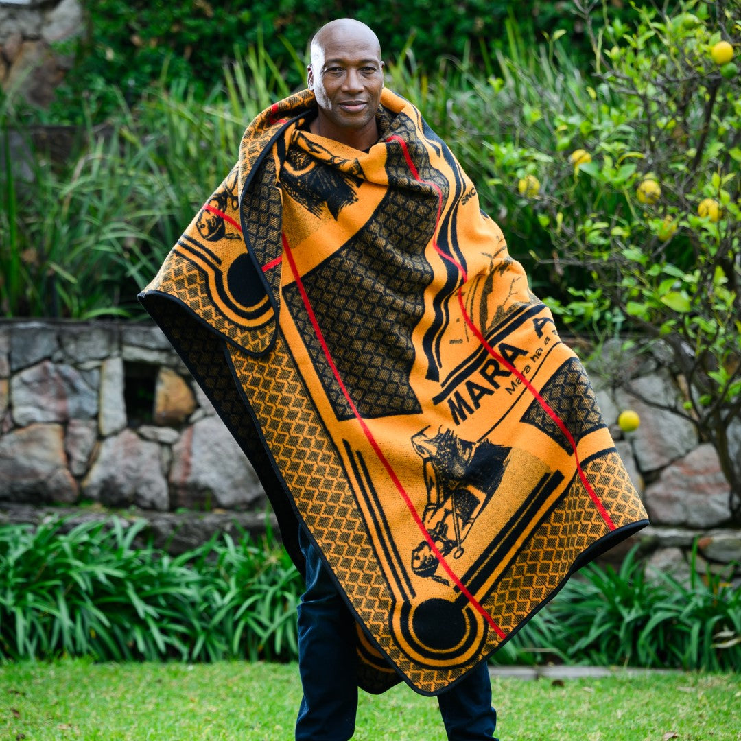Basotho - Mara 30 | Black/Yolk/Scarlet