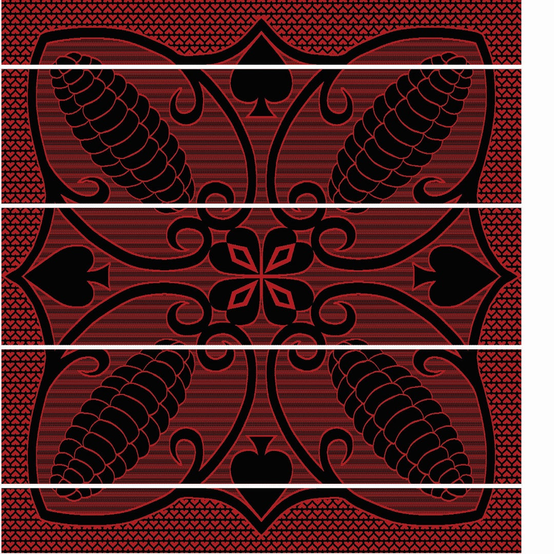 Mini Khotso - Ntjhe Poone | Black/Scarlet/Natural