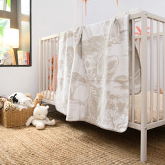 Amanda Cotton Baby - Fur Babies | Cobblestone/Bleach