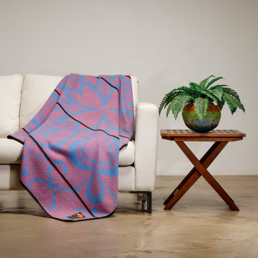 Seanamarena - Chromatic | Pink/Cobalt/Brown – Aranda Textile Mills
