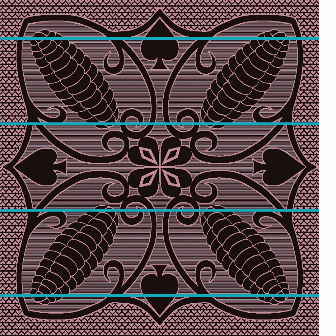 Mini Khotso - Ntjhe Poone | Brown/Pink/Peacock