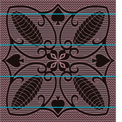 Mini Khotso - Ntjhe Poone | Brown/Pink/Peacock