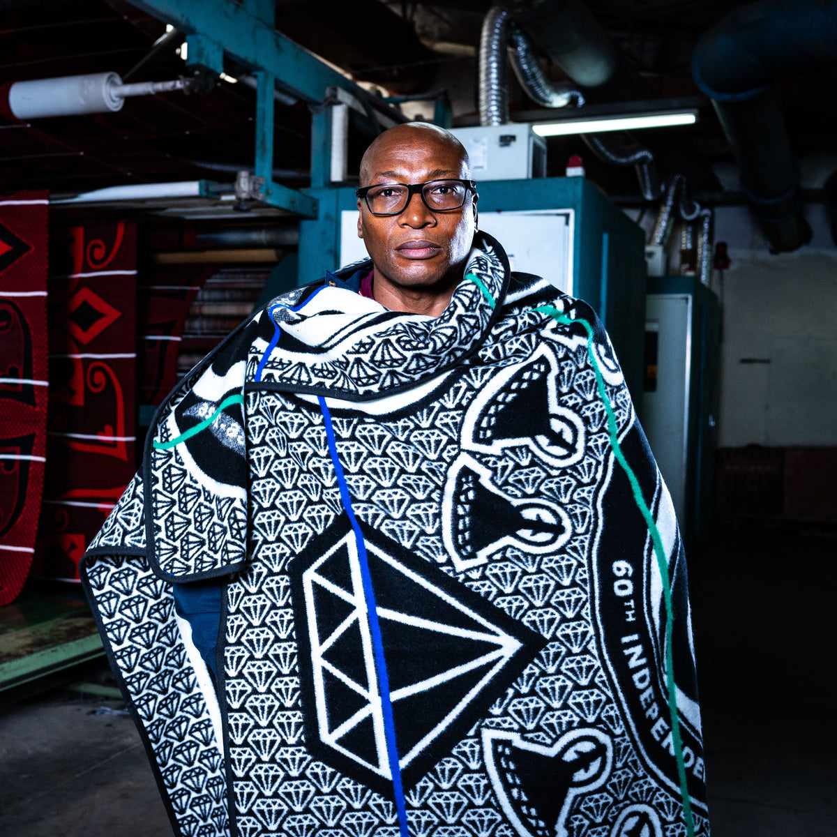 Basotho - Diamond Ea Boipuso  | Blk/Nat/Royal/Emerald