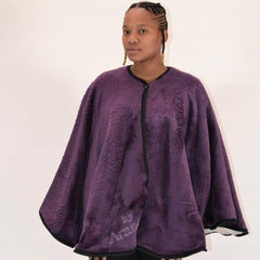Wearing Cape - Plain Grape