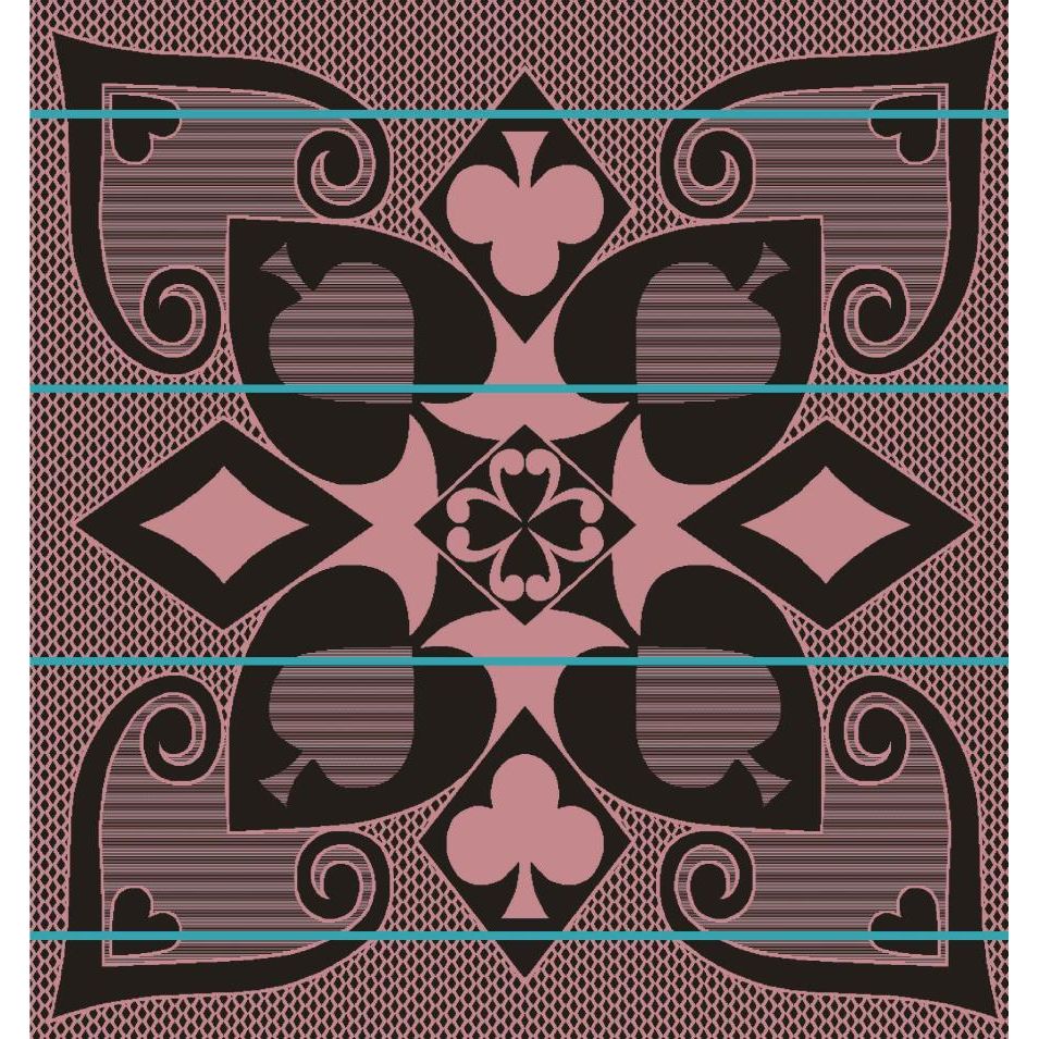 Mini Khotso - Cards | Brown/Pink/Peacock