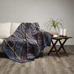 Mini Khotso - Ntjhe Poone | Brown/Cobalt/Gold.