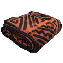 Buhle - Woodcut | Black/Terracotta