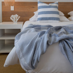 Protea Throw - Dunes | Overcast Sky/Midnight