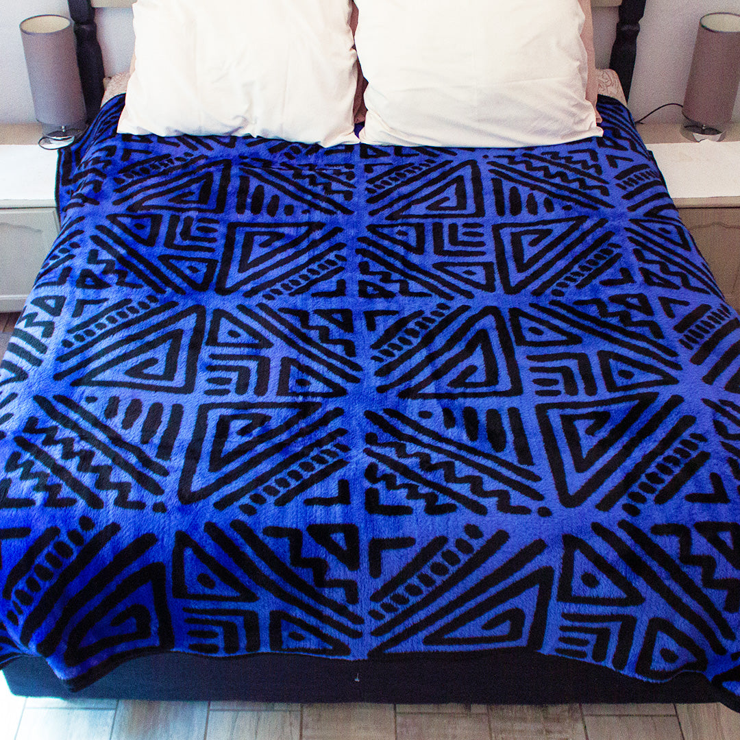 Buhle - Woodcut | Black/Electric