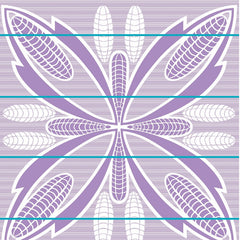 Seanamarena - Poone | Lilac/Natural/Peacock