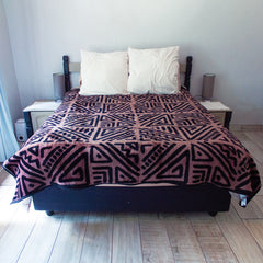 Buhle - Woodcut | Black/Mauve