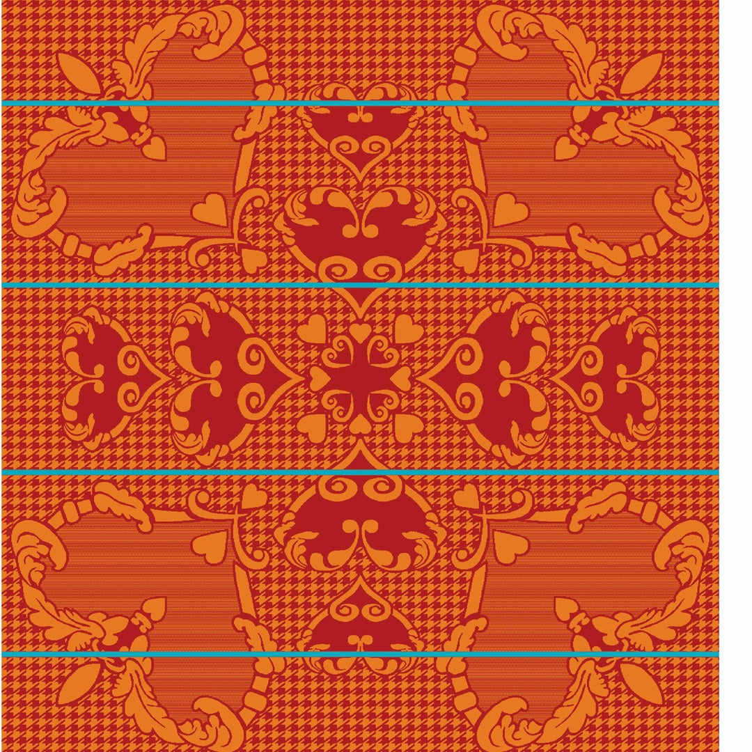 Motlatsi - Khosana | Scarlet/Yolk/Peacock