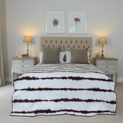 Belfiore Finesse - Inkblot | Chocolate/Natural