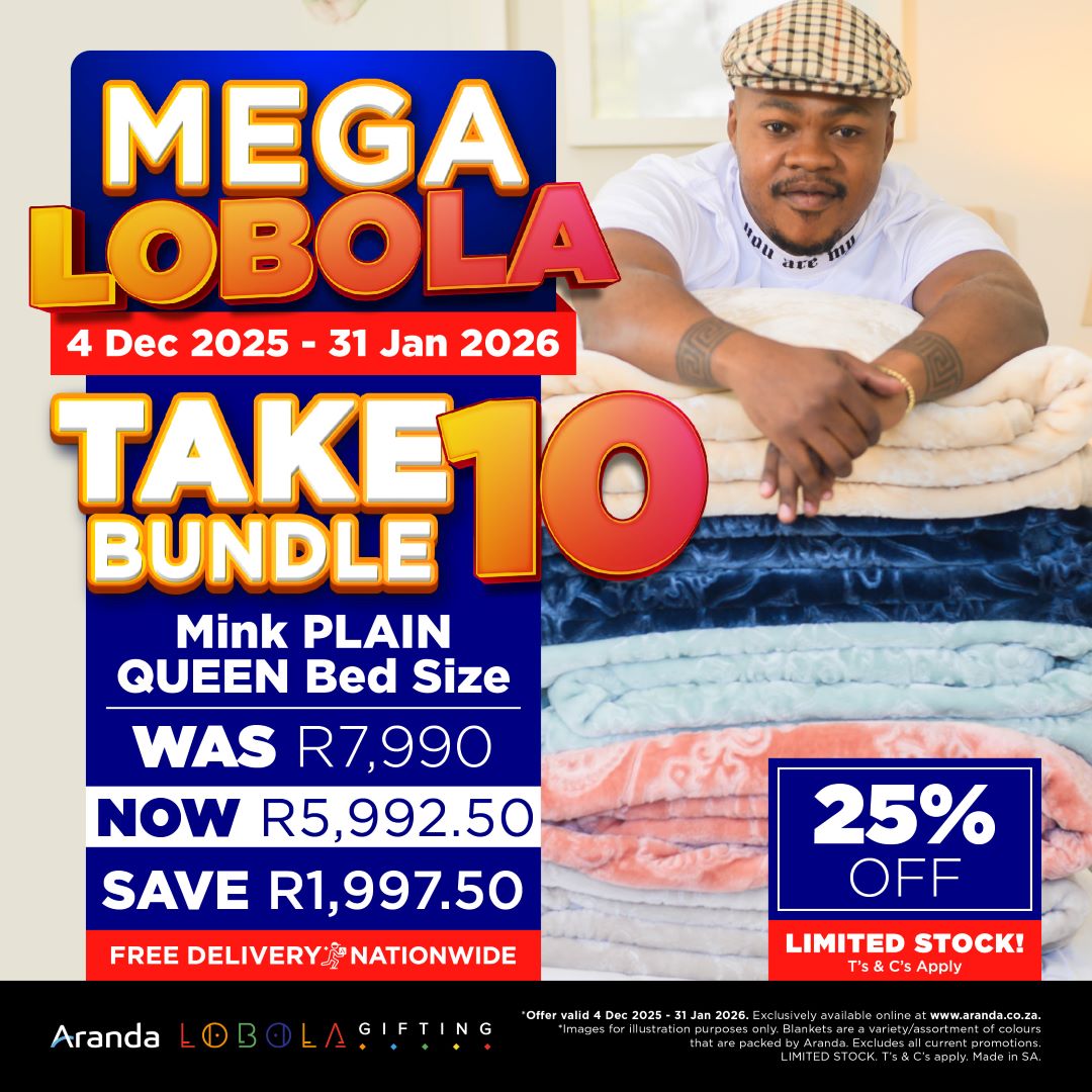 Lobola Bundle - Take 10 | 1 Ply Queen Plain Mink Bella Assorted