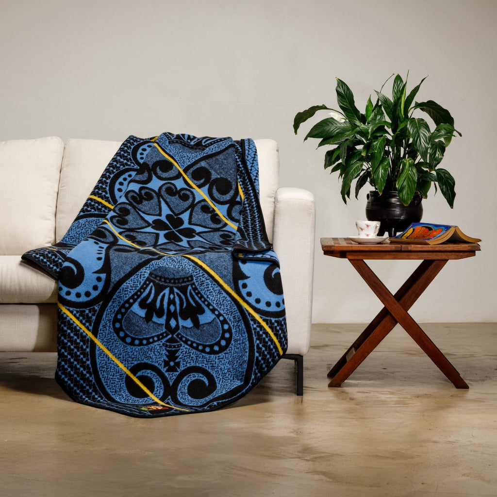 Victoria England - Pelo Ea Morena | Black/Cobalt/Gold – Aranda