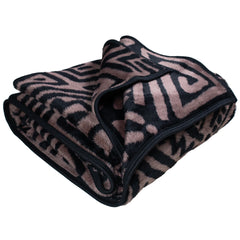 Buhle - Woodcut | Black/Mauve