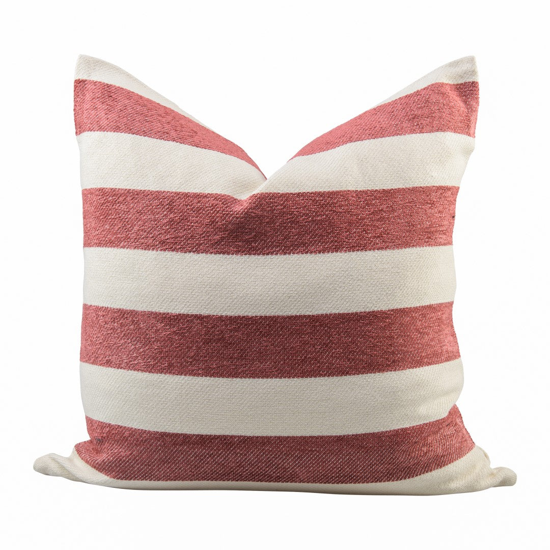Scatter - Protea Chenille Broad Stripe | Garnet/Natural